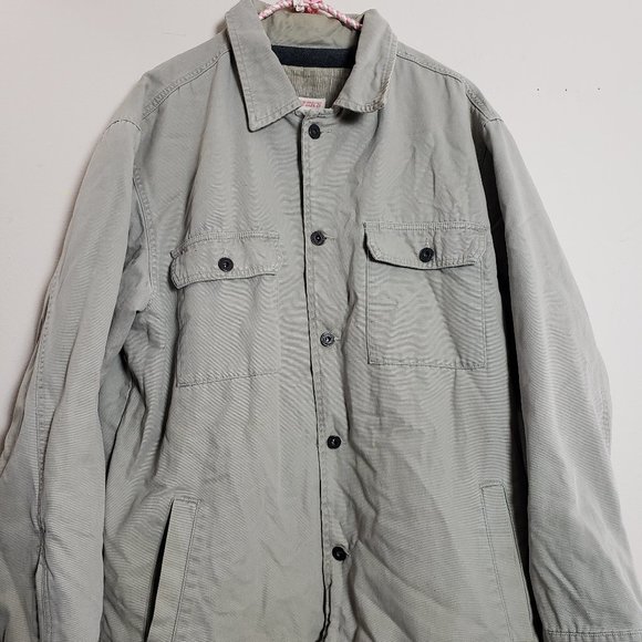 OLD NAVY PAINTER'S JEANS MEN'S JACKET SIZE MEDIUM - Picture 2 of 16